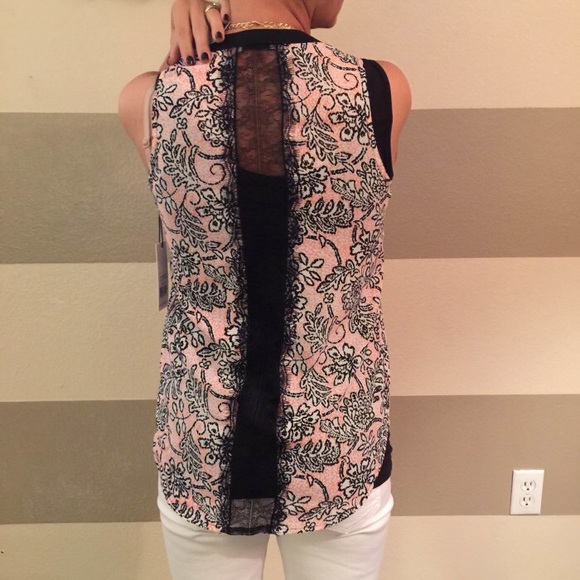 Dex Ramuz Lace Back Blouse - Picture 3 of 5